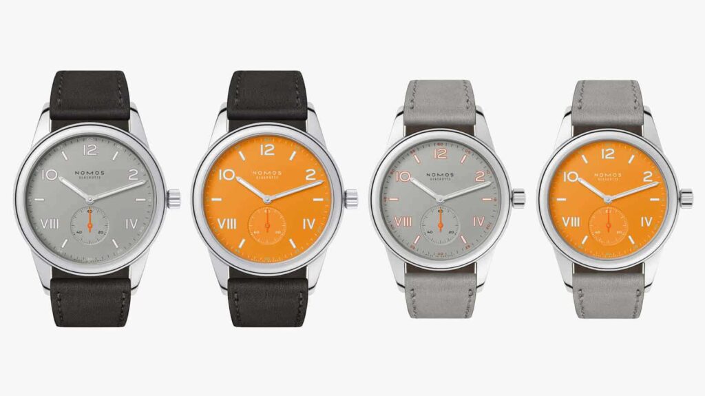 NOMOS Glashütte Club Campus - new colours for 2021