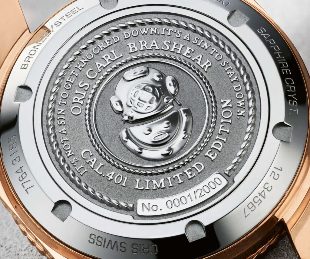 Oris Carl Brashear Calibre 401 Limited Edition