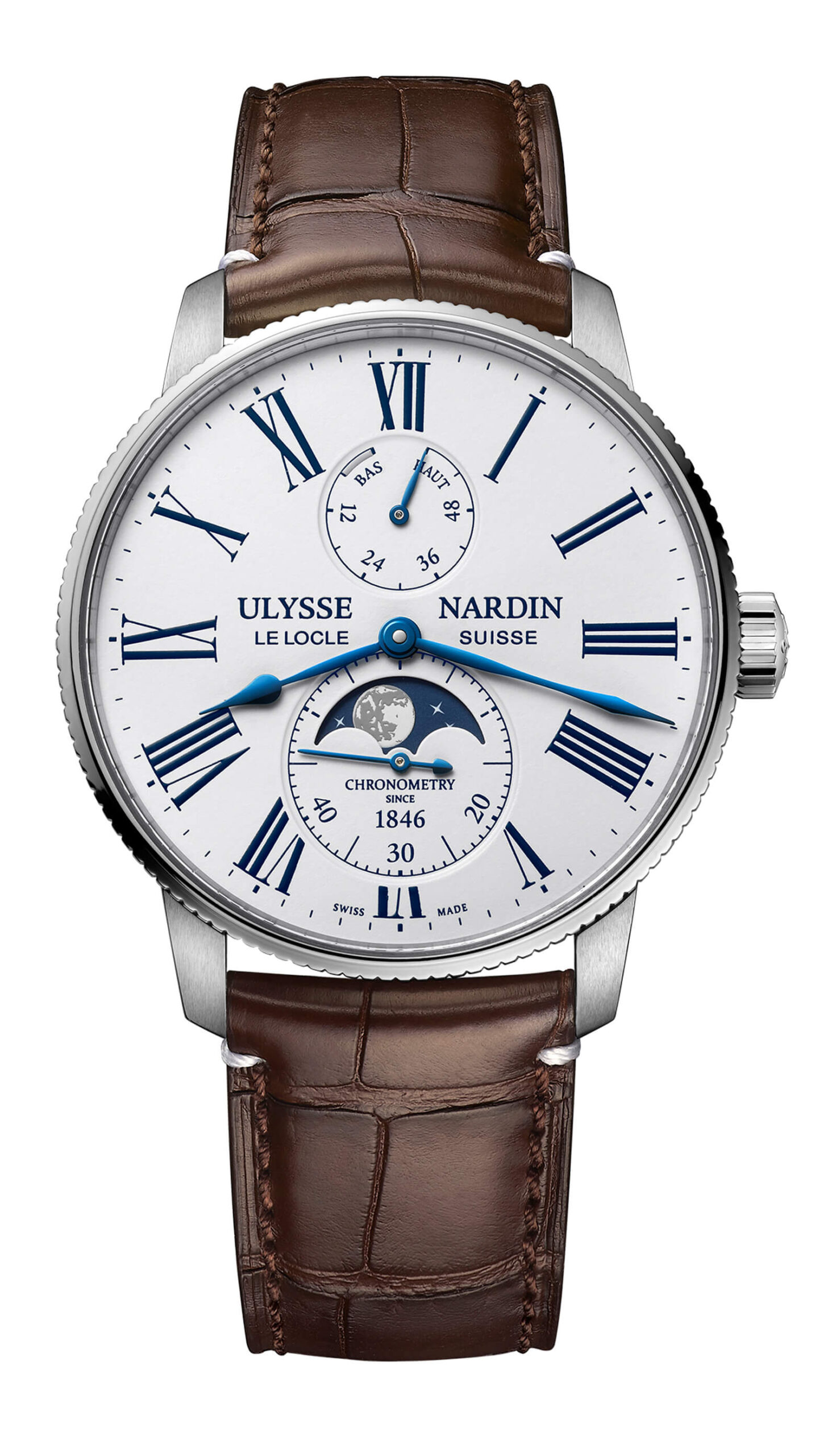 Ulysse Nardin Marine Torpilleur Moonphase
