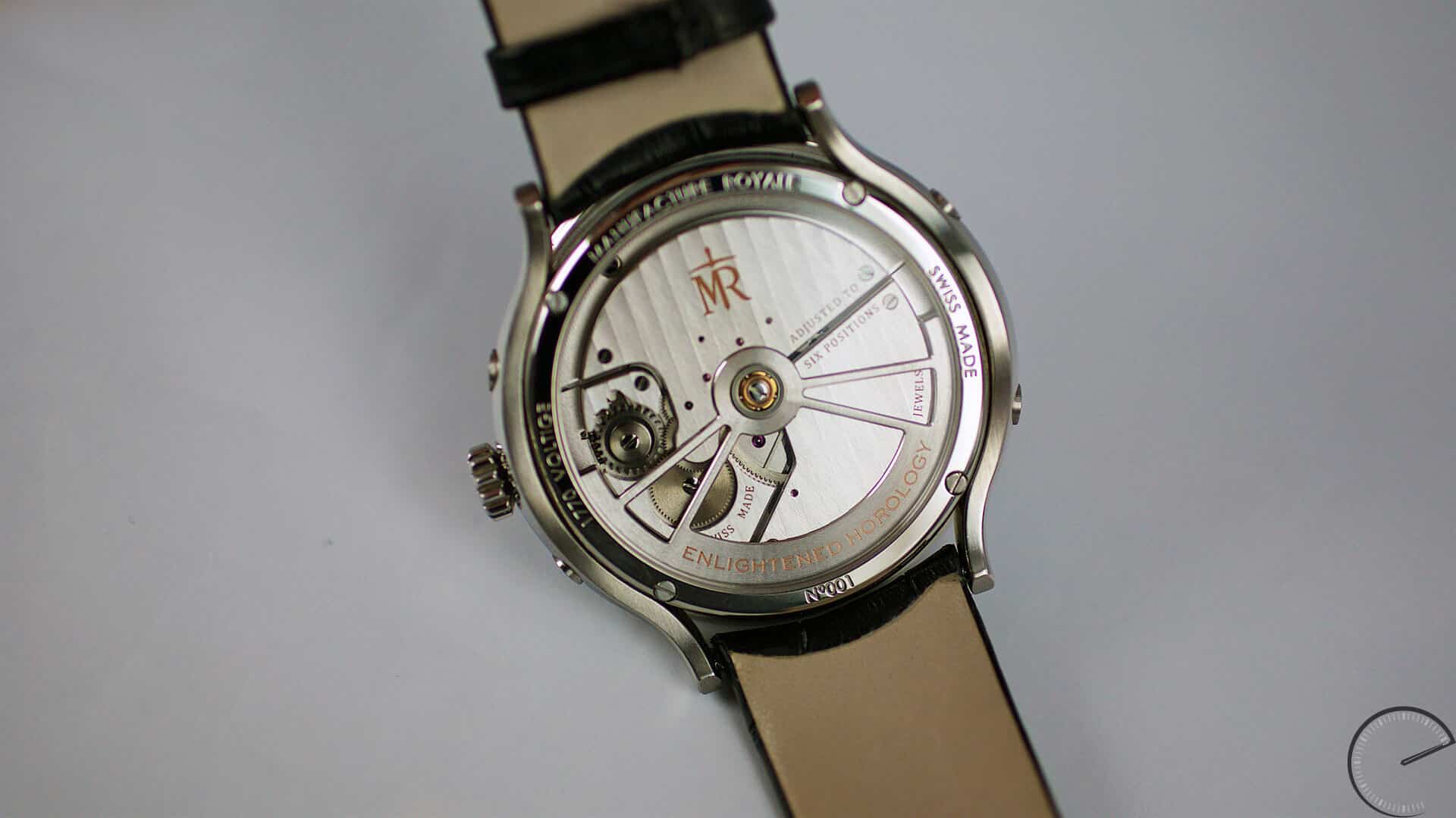 Manufacture Royale 1770 Voltige - ESCAPEMENT magazine - watch review website by Angus Davies