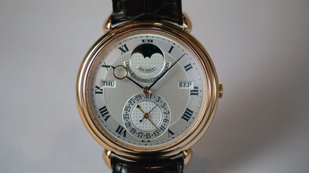 Urban Jürgensen Reference 10 Perpetual Calendar in 18K Rose Gold