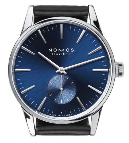 Nomos Glashuette Zurich blaugold