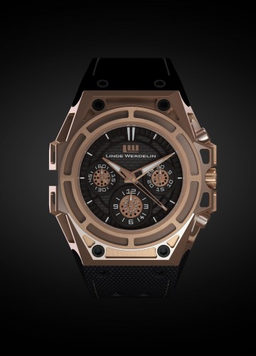 Linde Werdelin SpidoSpeed Gold Ref: SPS.G.RG.A - dial Linde Werdelin SpidoSpeed Gold