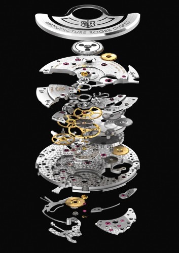 Roger Dubuis Velvet diamonds in white gold