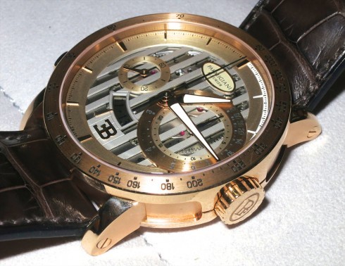 Parmigiani Bugatti Atalante fly-back chronograph