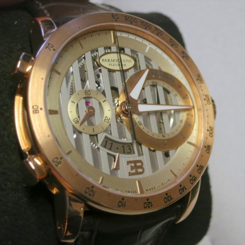 Parmigiani Bugatti Atalante fly-back chronograph