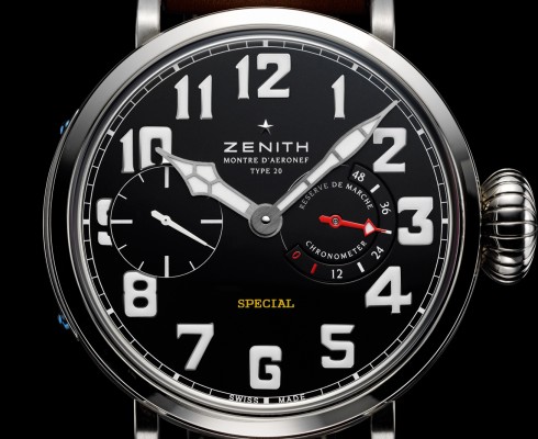 Zenith Pilot Montre d Aeronef Type 20