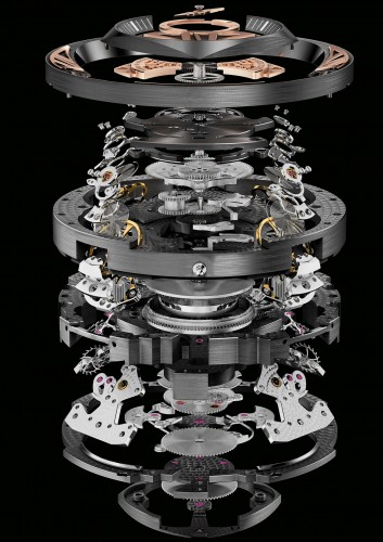 Roger Dubuis Excalibur Quatuor in pink gold