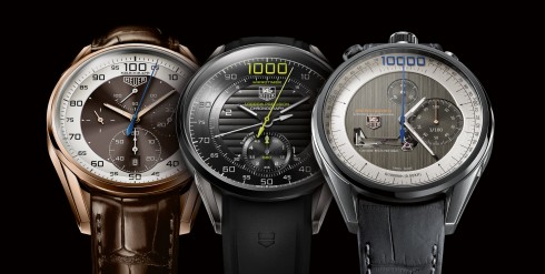 TAG Heuer MIKROTOURBILLON S, MIKROGRAPH 1/100TH, MIKROTIMER 1000 and the MIKROGIRDER 10000 TAG Heuer Calibre 1887 “Jack Heuer” Chronograph (45mm)
