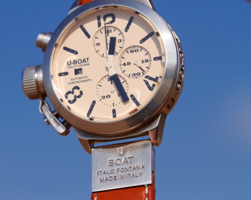 U-Boat Classico 45mm in silver - dial U-Boat Classico 45mm in silver