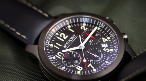 Bremont MW Heli-Chrono - side view Bremont MW Heli-Chrono