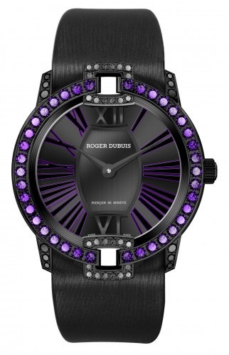 Roger Dubuis Velvet with amethysts and spinels