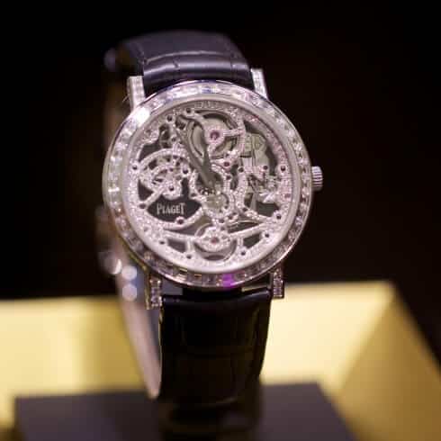 Piaget Altiplano Automatic Gem-Set Skeleton Watch