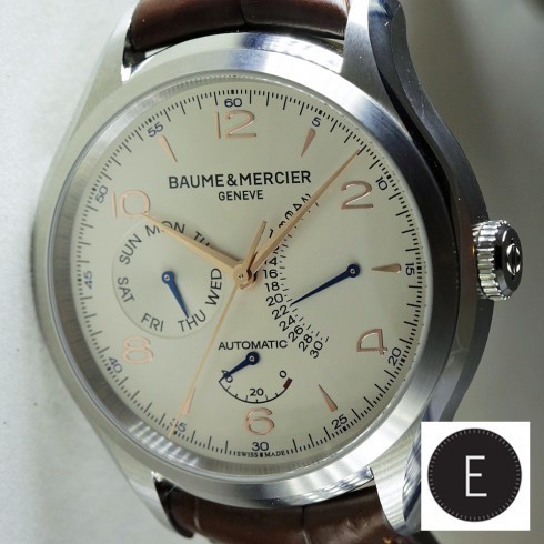 SIHH 2014 - Baume &amp; Mercier Clifton Retrograde Date Ref. 10149 (inc. live pics)