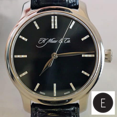 H. Moser & Cie Monard Centre Seconds - White Tie