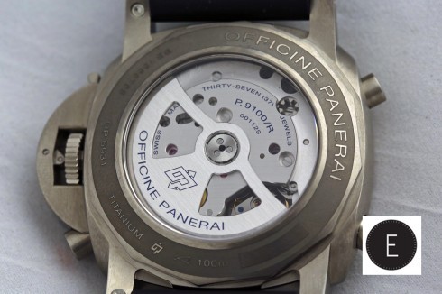 Panerai Luminor 1950 Regatta 3 Days Chrono Flyback Titanio (PAM000526) Panerai Luminor 1950 Regatta 3 Days Chrono Flyback Titanio (PAM00526) - a hands-on review by ESCAPEMENT