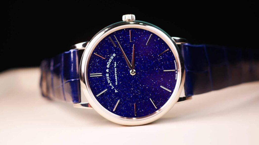 A. Lange & Söhne Saxonia Thin in copper blue