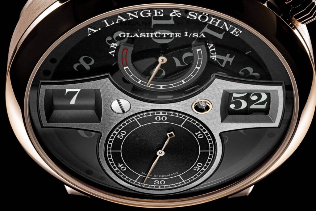 A. Lange & Söhne Zeitwerk Honeygold Lumen