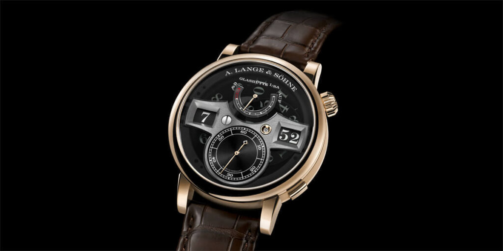 A. Lange & Söhne Zeitwerk Honeygold Lumen