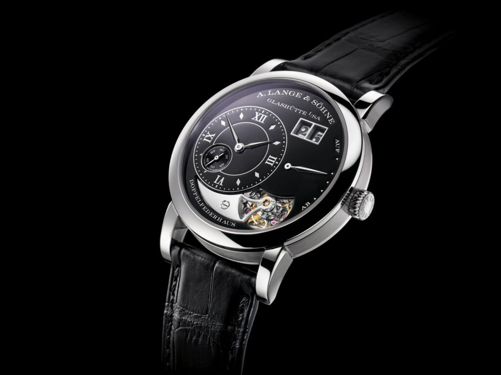 Lange 1 Tourbillon Handwerkskunst