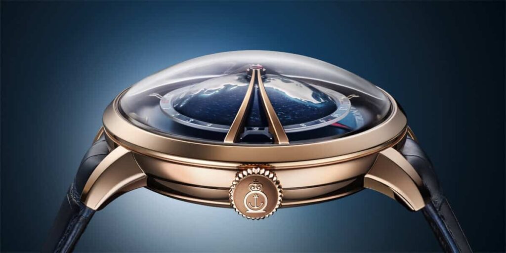 Arnold & Son Globetrotter Gold
