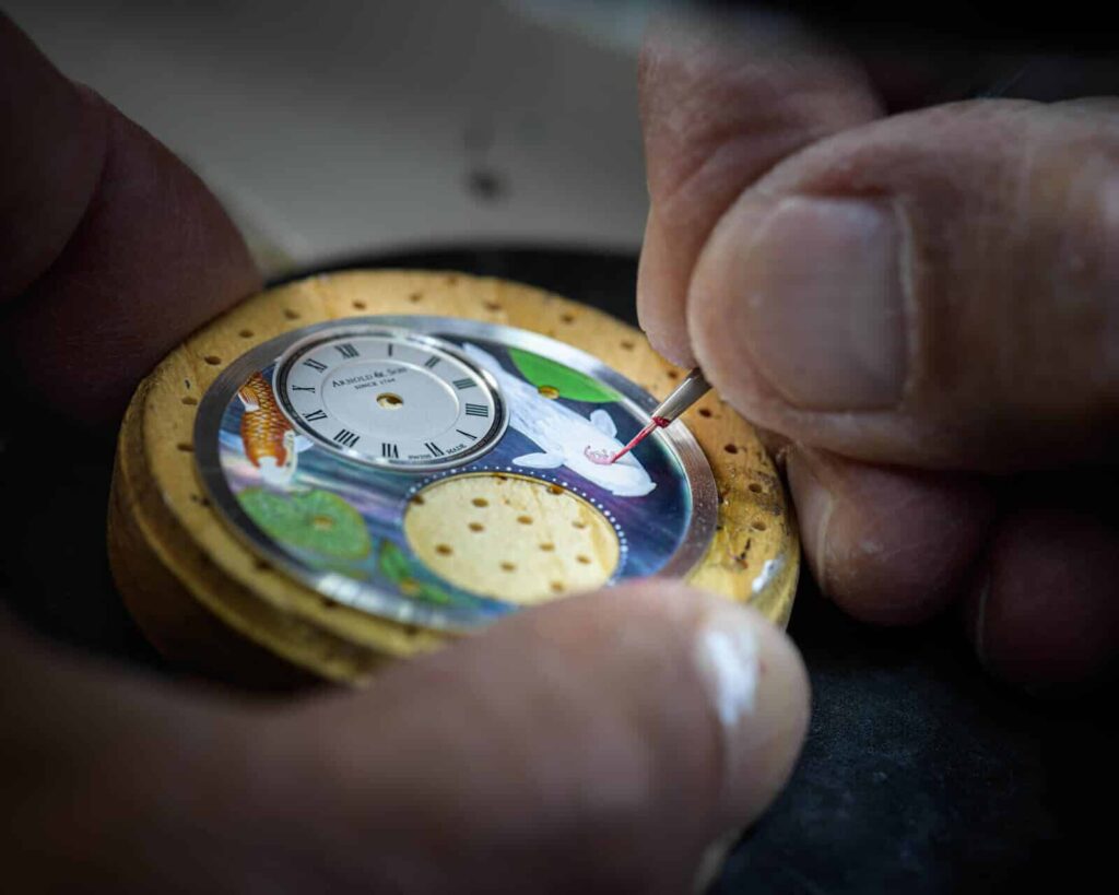 Bertrand Savary of Arnold & Son and Angelus