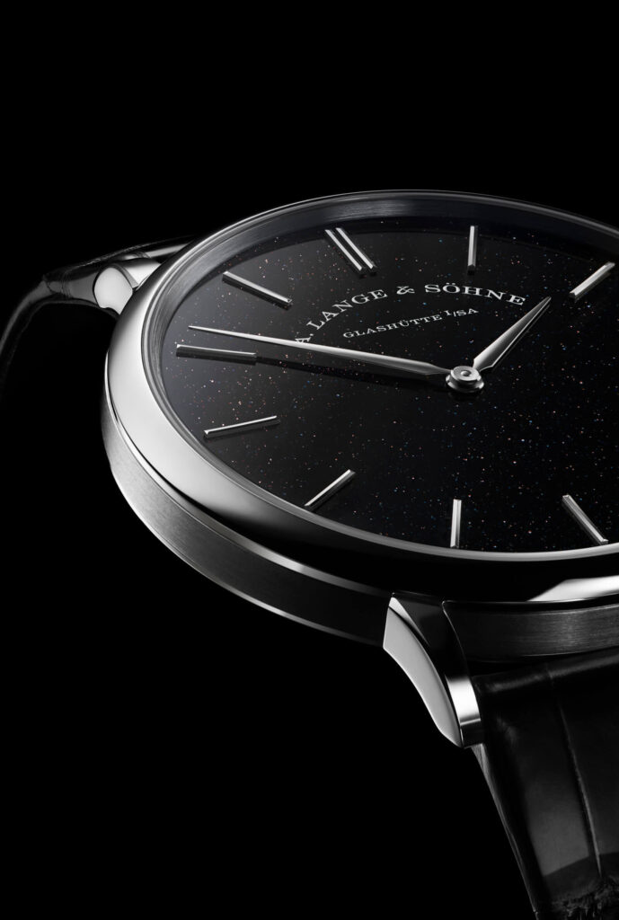 A. Lange & Söhne Saxonia Thin black gold flux