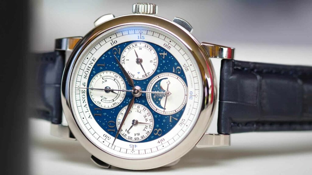 Lange 1815 Rattrapante Perpetual Calendar Handwerkskunst