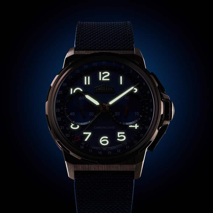 Angelus Chronodate Red Gold