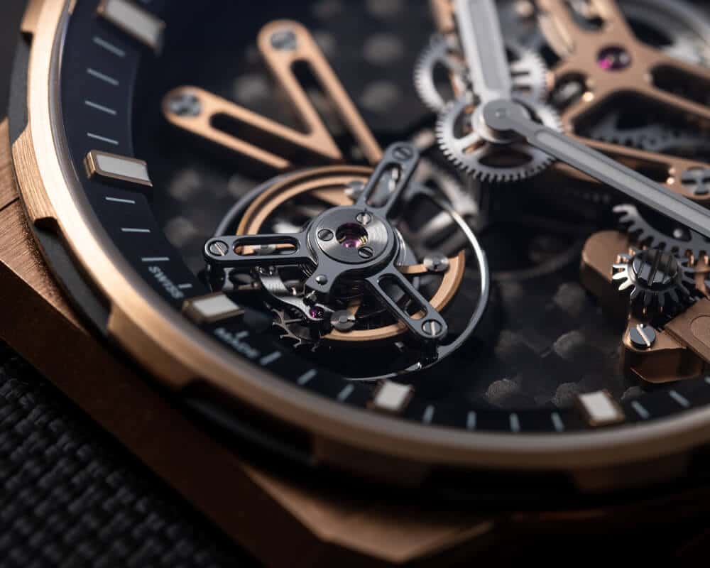 Angelus Gold & Carbon Flying Tourbillon