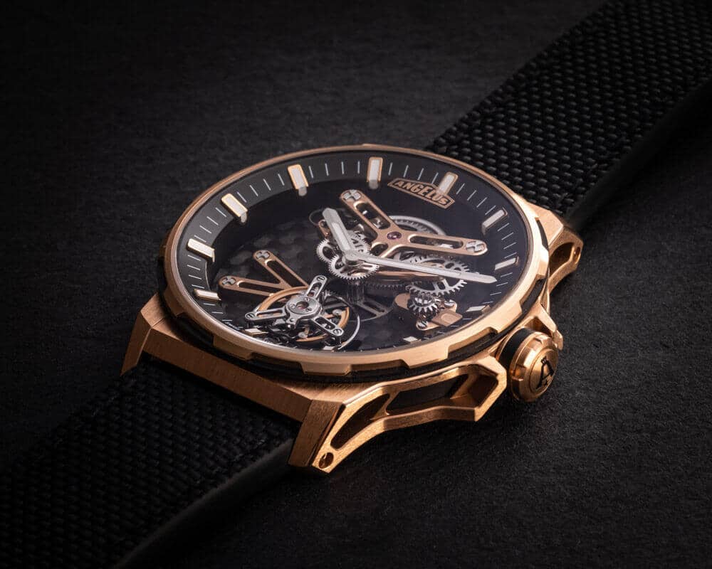 Angelus Gold & Carbon Flying Tourbillon