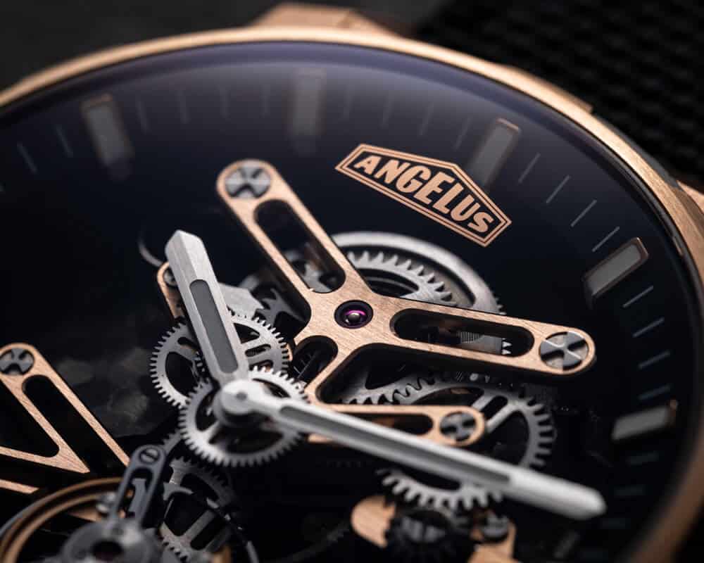 Angelus Gold & Carbon Flying Tourbillon