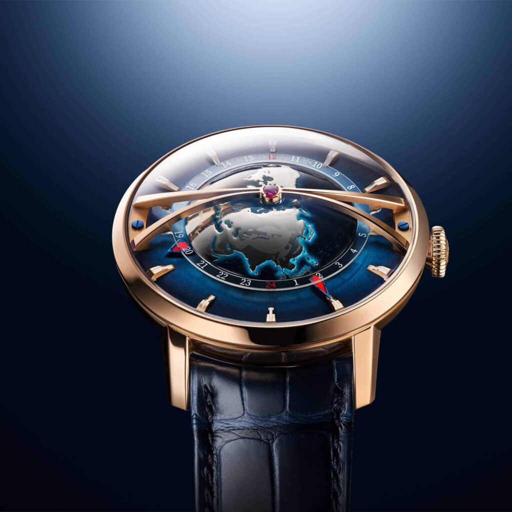 Arnold & Son Globetrotter Gold