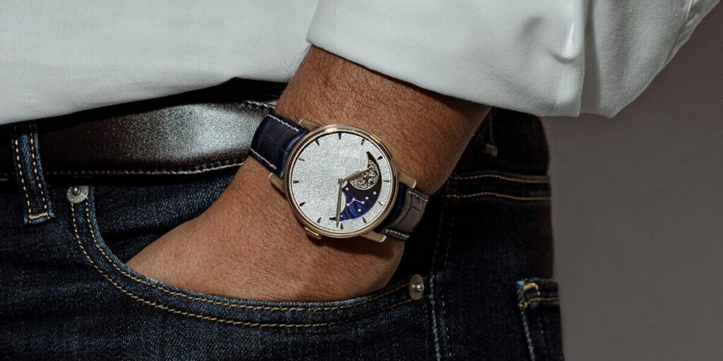 Arnold & Son Perpetual Moon Obsidian