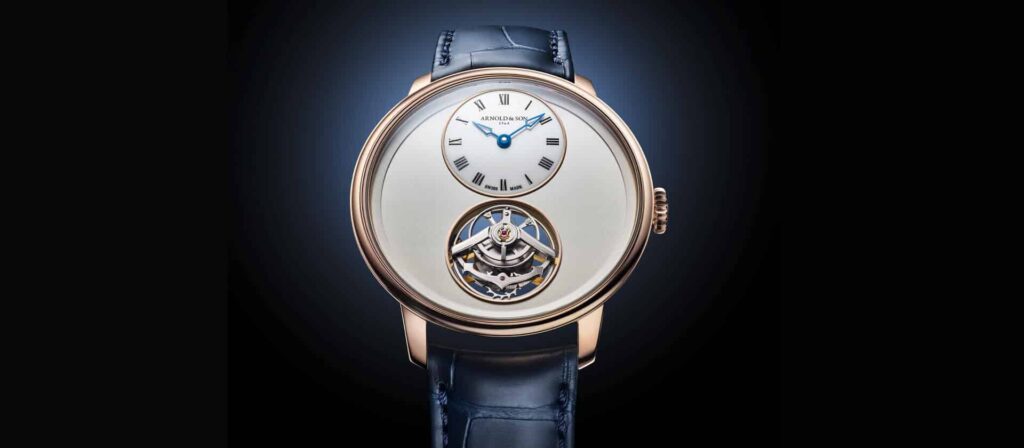 Arnold & Son Ultrathin Tourbillon Gold & Opal Dial