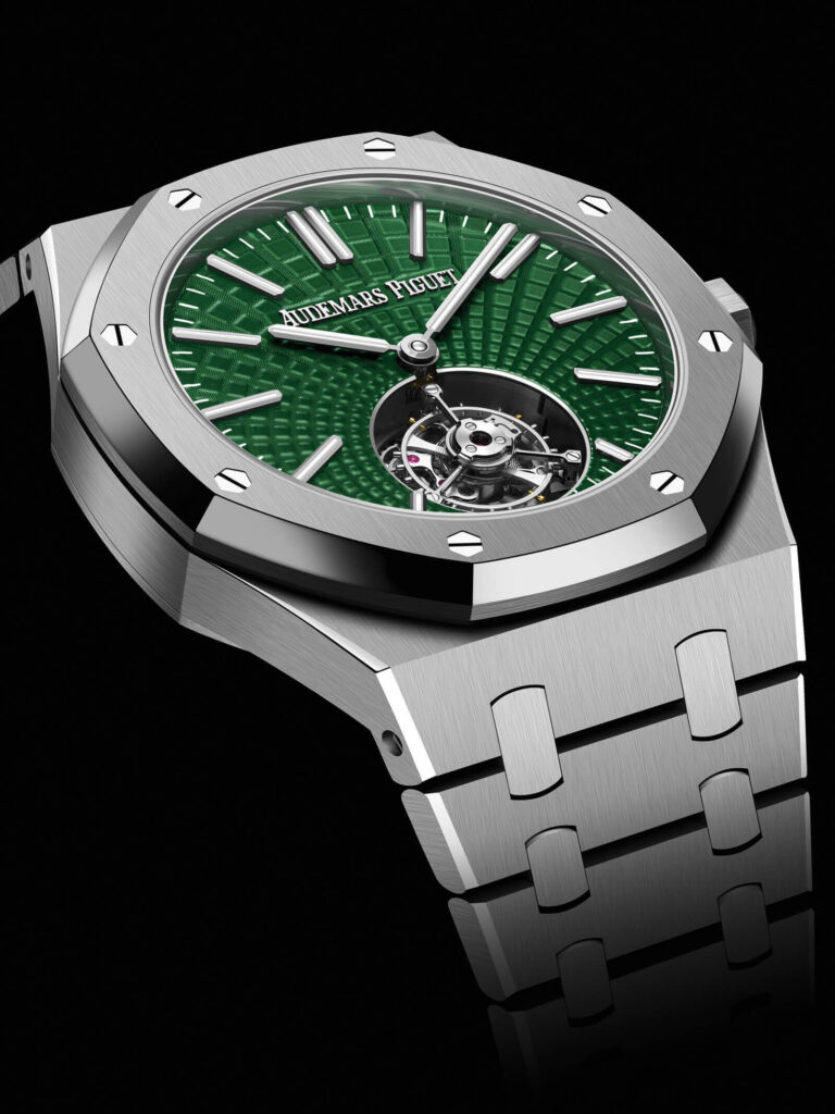 Audemars Piguet Royal Oak Jumbo Platinum Green Dial