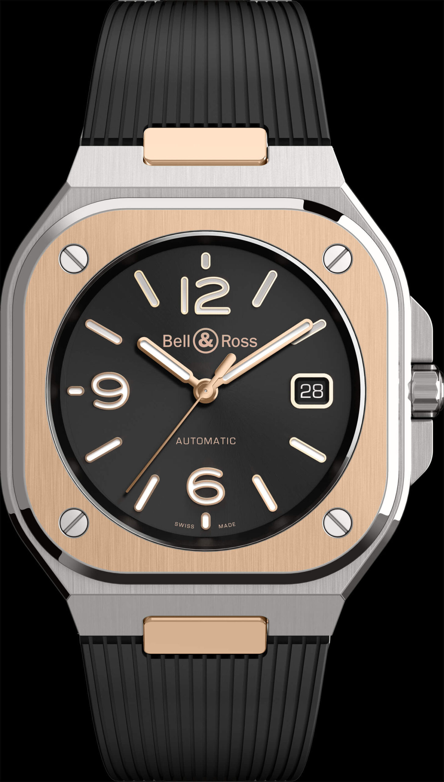 Bell & Ross BR 05 Black Steel & Gold