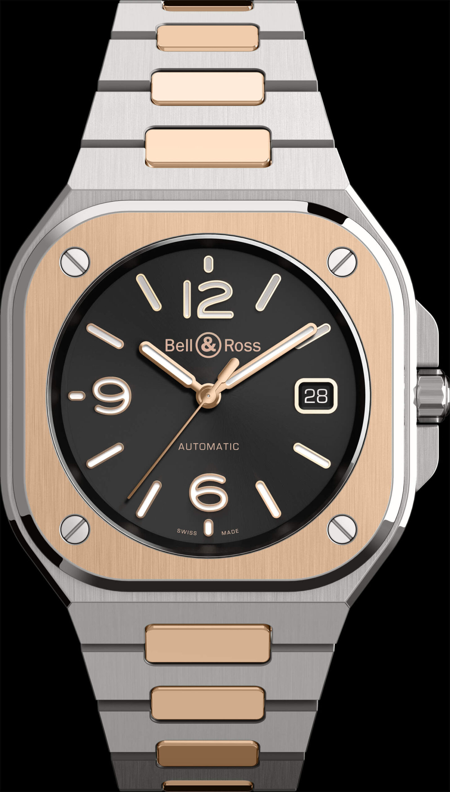 Bell & Ross BR 05 Black Steel & Gold