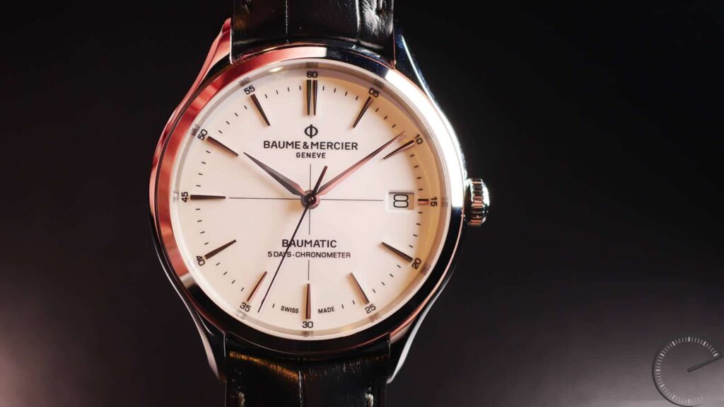 Baume & Mercier Clifton Baumatic MOA 10398 - silicon escapement
