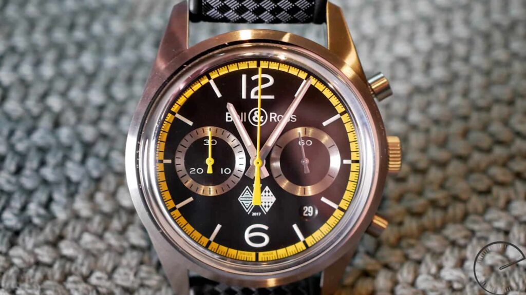 Bell & Ross BR 126 Renault Sport 40th Anniversary - bi-compax chronograph