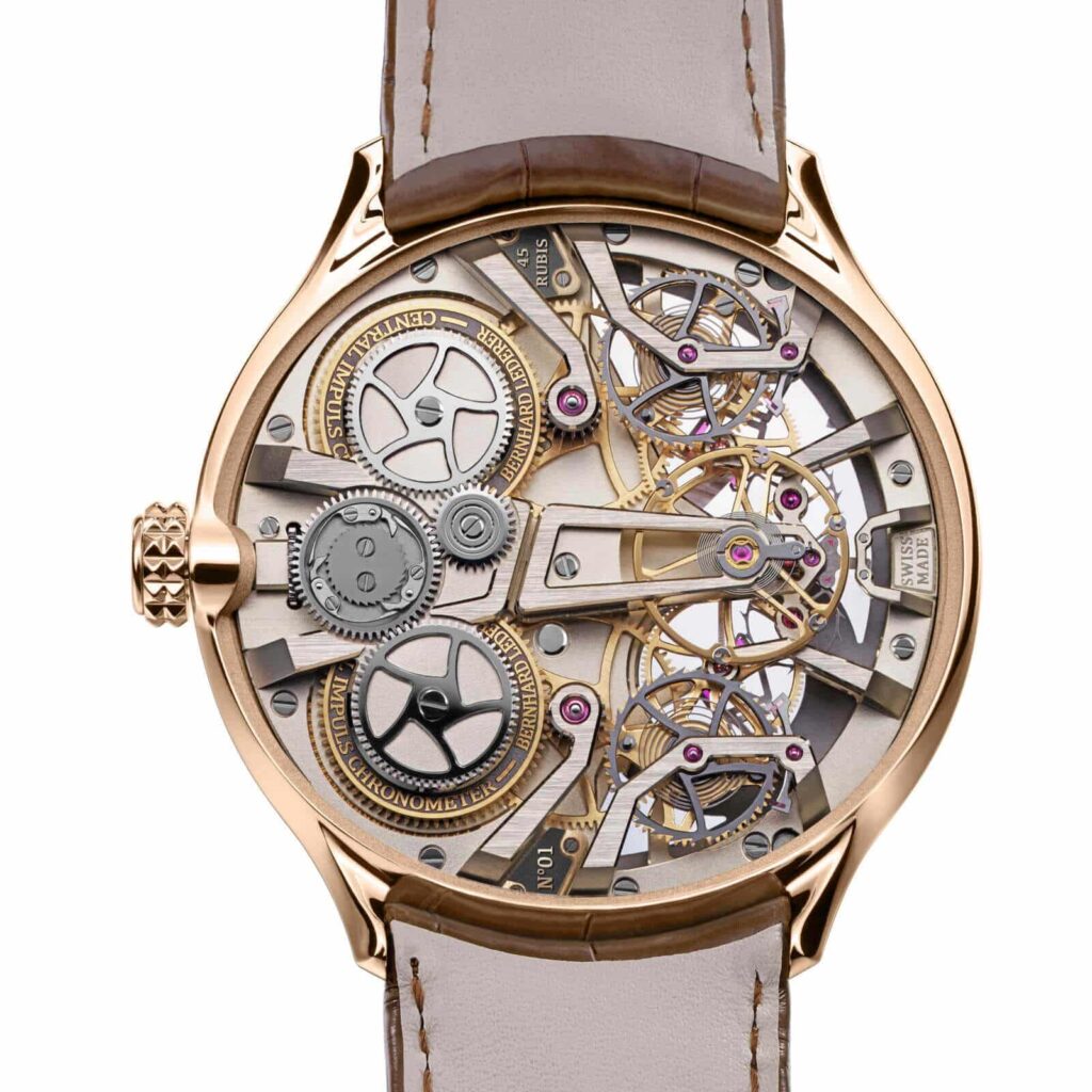 Bernhard Lederer Central Impulse Chronometer