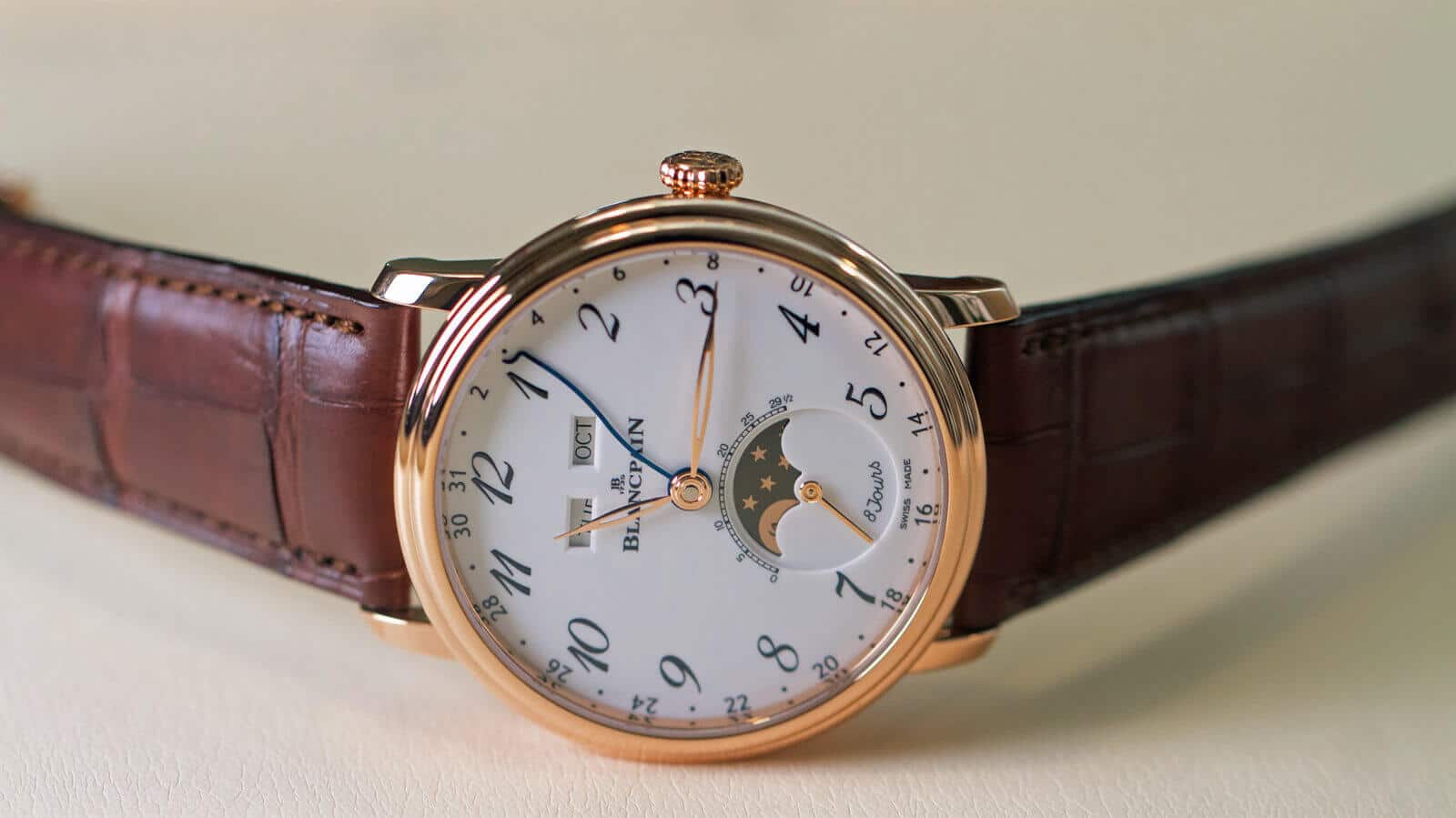 Blancpain villeret quantieme complet 8 jours hot sale