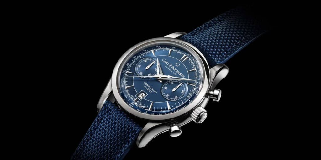 Carl F Bucherer Manero Flyback - new blue dials for 2020