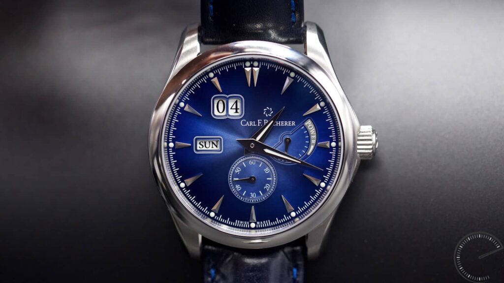 Carl F Bucherer Manero PowerReserve Blue Dial