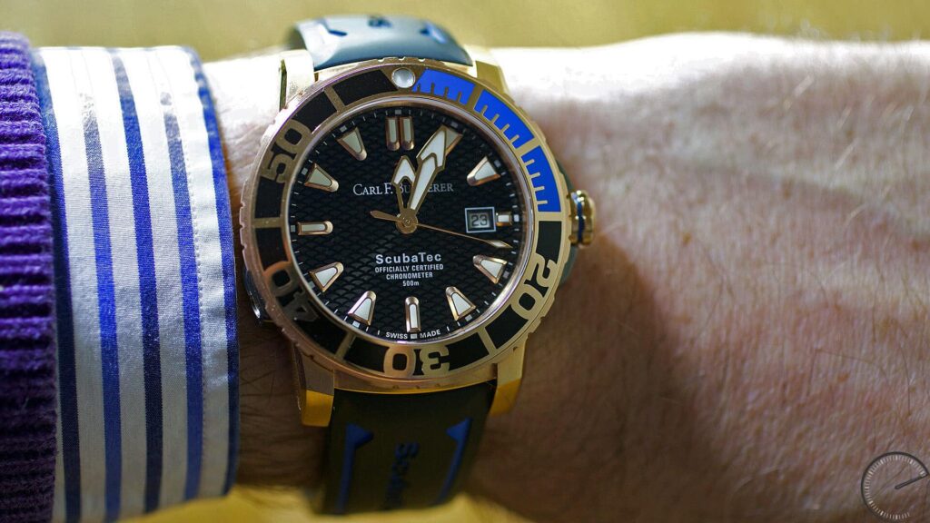 Carl F. Bucherer Patravi Scubatec Ref. 00.106.32.22.33.01 - ESCAPEMENT magazine - watch reviews by Angus Davies