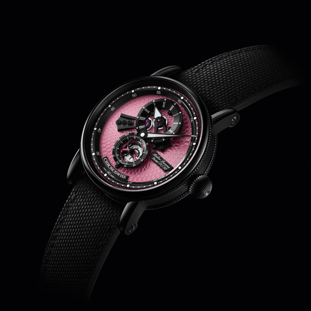 Chronoswiss Flying Regulator Open Gear Pink Panther