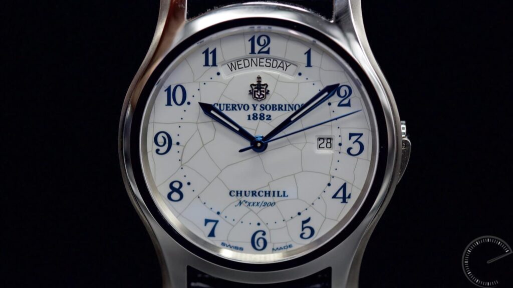 Cuervo y Sobrinos Robusto Day-Date Churchill Limited Edition