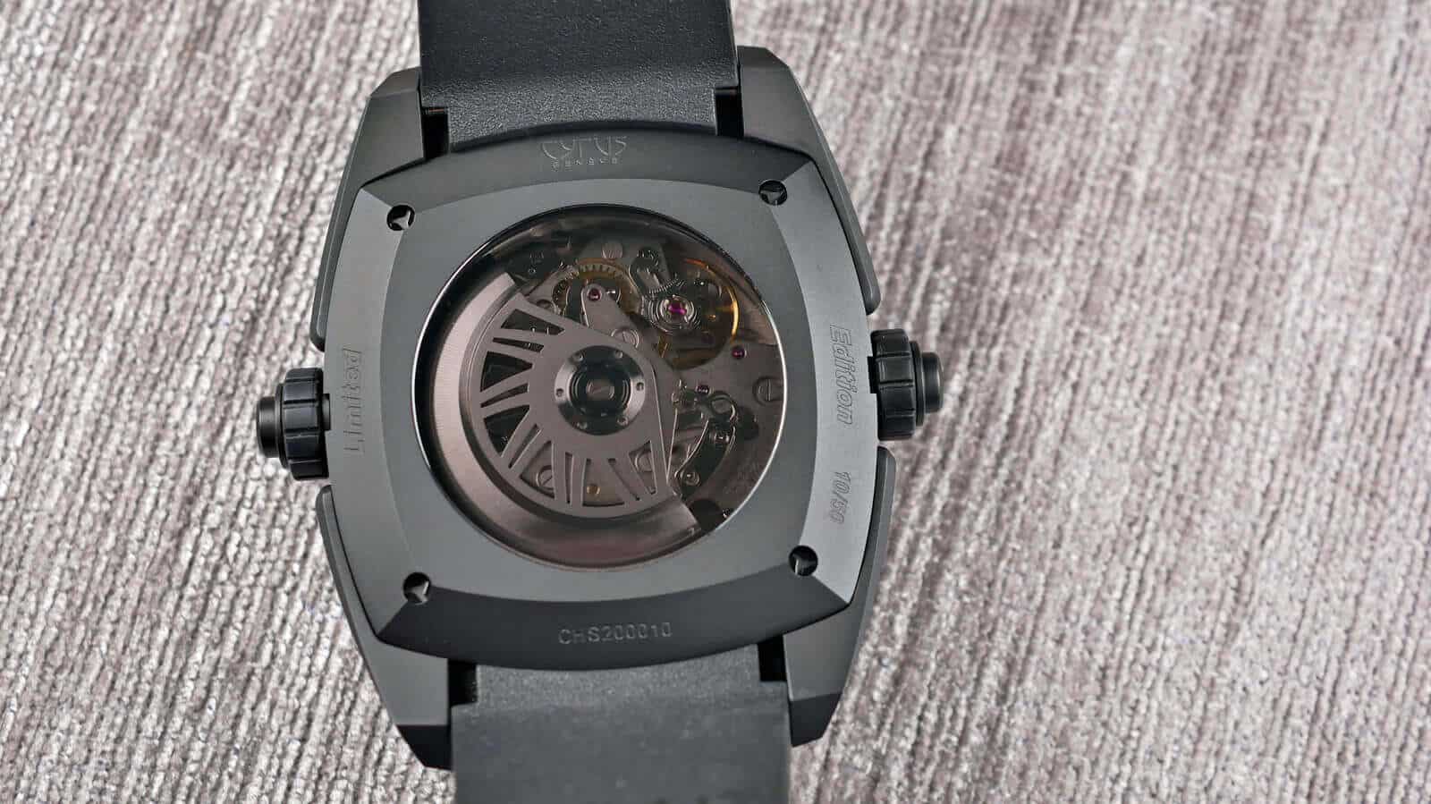 Cyrus Klepcys Chronograph Skeleton Dark & Blue
