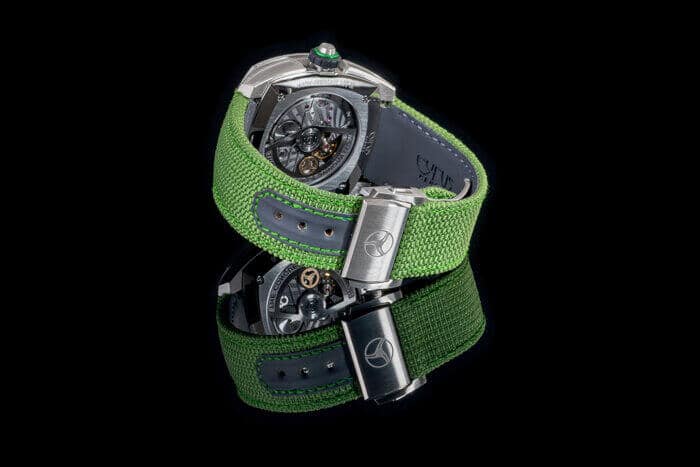 Cyrus Klepcys DICE Lime caseback