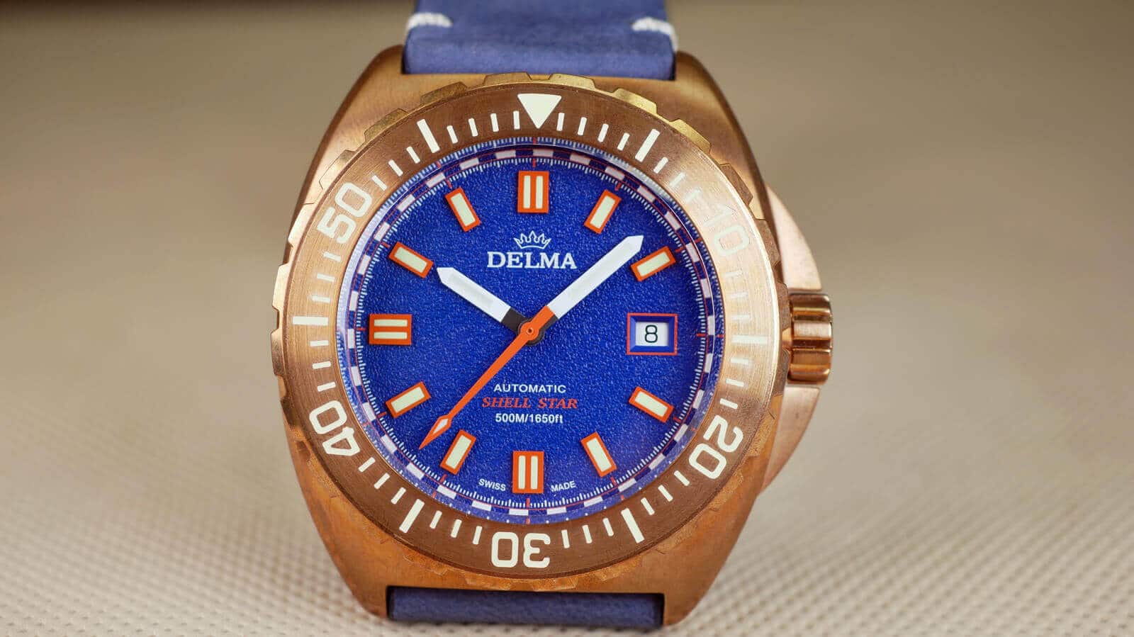 Delma Shell Star Bronze